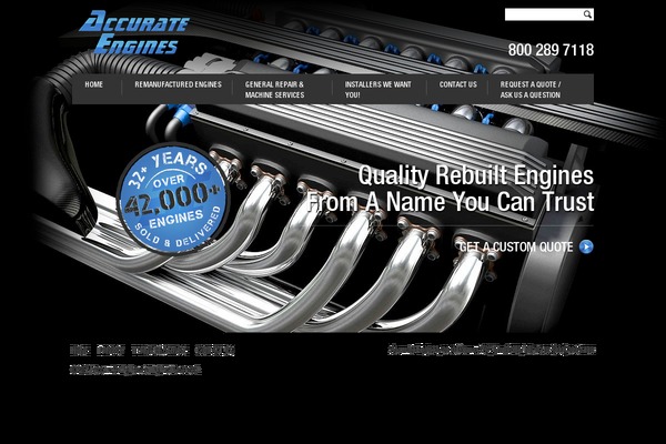accurateengines.com site used Accurate