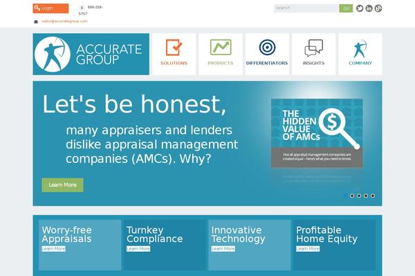 accurategroup.com site used Theme44910