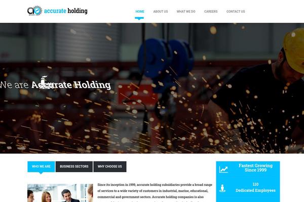 Bizspeak theme site design template sample