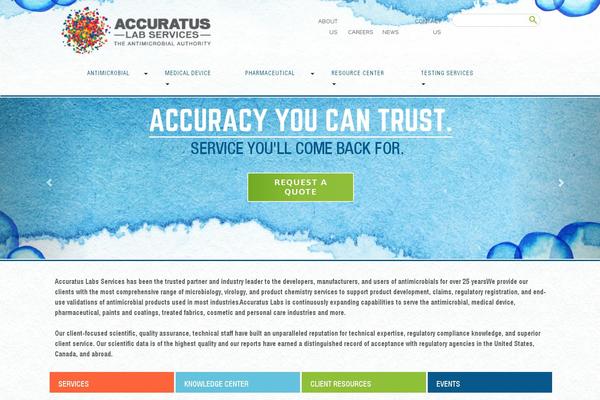 accuratuslabs.com site used Accuratuslabs