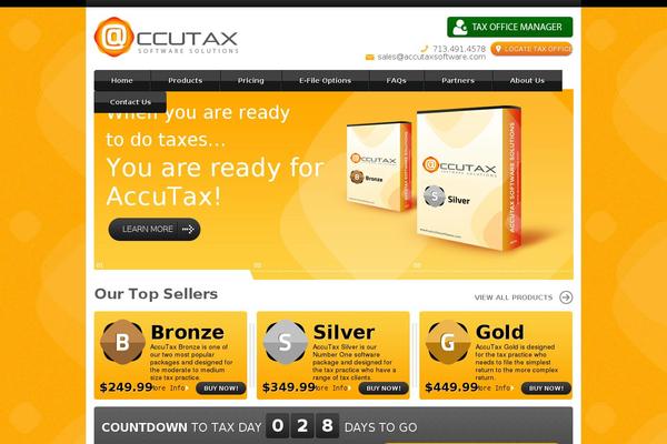 accutaxsoftware.com site used Accutax