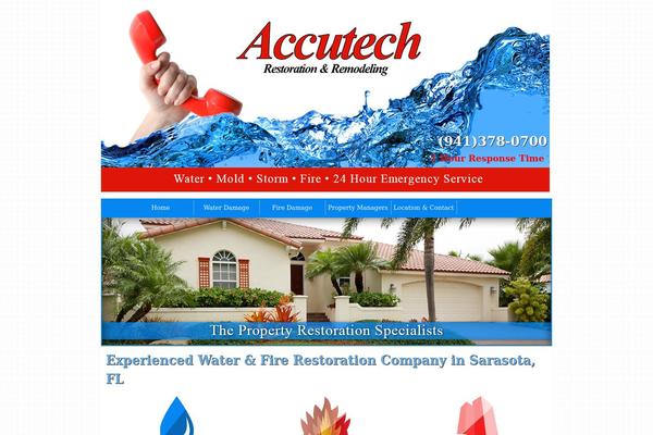 accutechrestoration.com site used Accutech