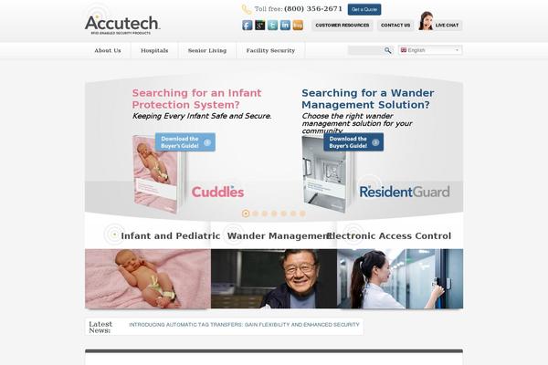 accutechsecurity.com site used Blitz