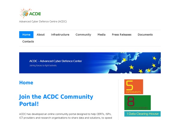 acdc-project.eu site used zeeFlow