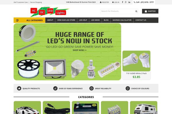 acdcledlights.com site used Acdc