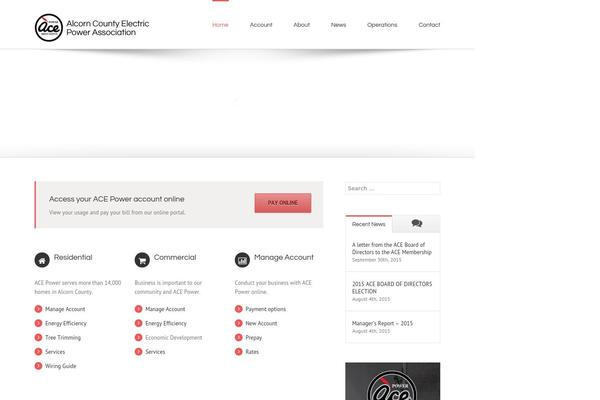 Avada theme site design template sample