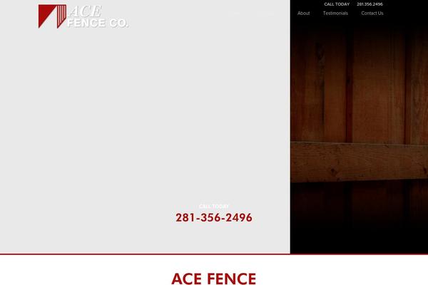 acefence.com site used Ace-fence