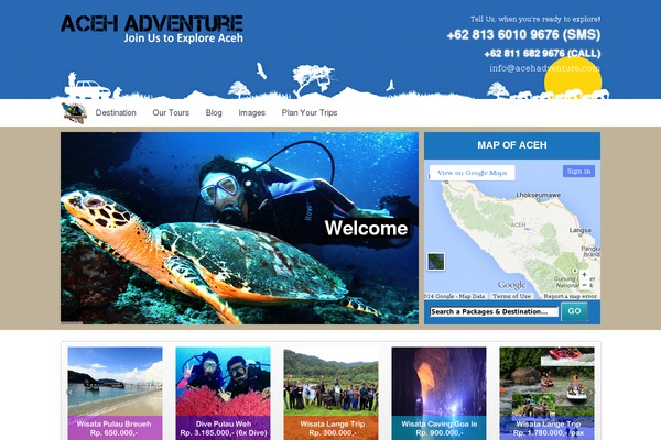 acehadventure.com site used Forester