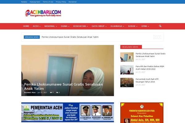 acehbaru.com site used Acehbaruv1