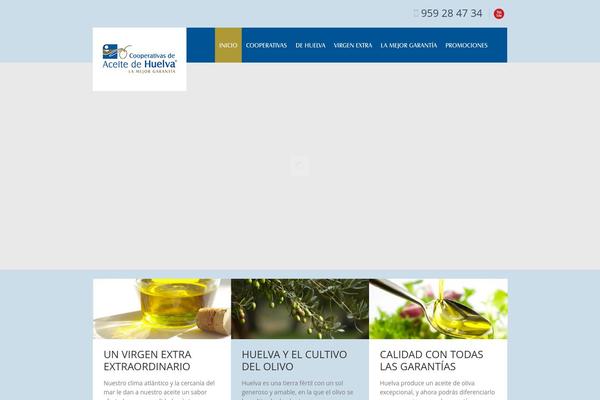 aceitehuelva.com site used Tisson