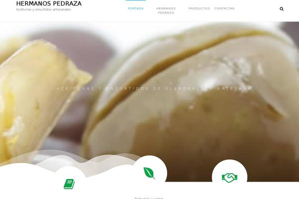 aceitunaspedraza.com site used Futurio