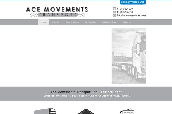 acemovements.com site used Acemovements-theme