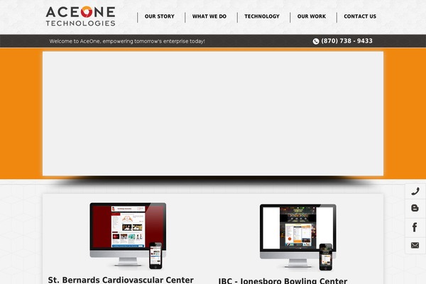 aceonetechnologies.com site used Er Leaf