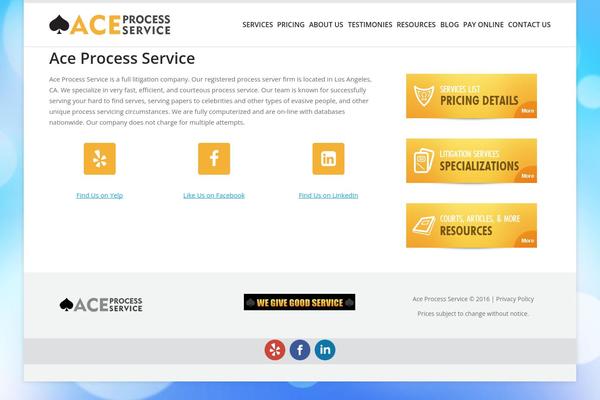 aceprocessservice.com site used Aceprocess2
