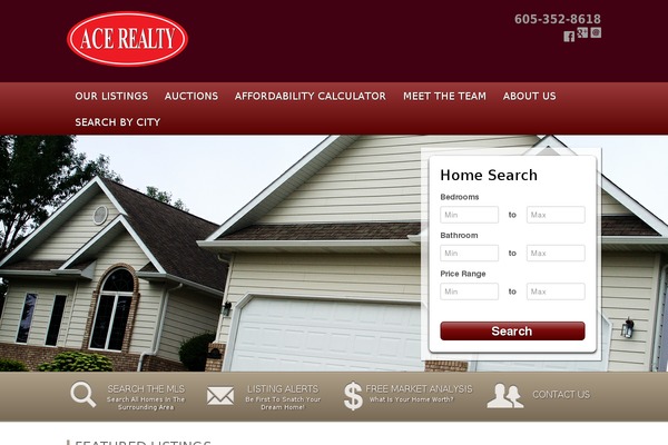Curb Appeal theme site design template sample