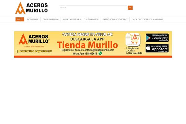 acerosmurillo.com.mx site used Simplepxcreate