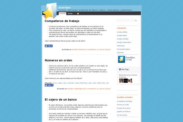 acertijos.info site used Acertijos