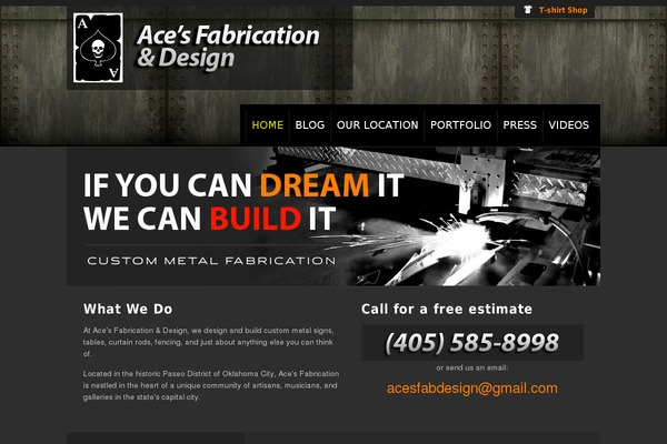 acesfabrication.com site used Jenks