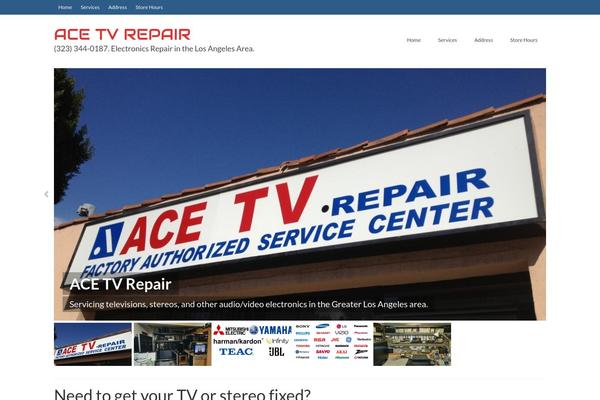 Virtue theme site design template sample