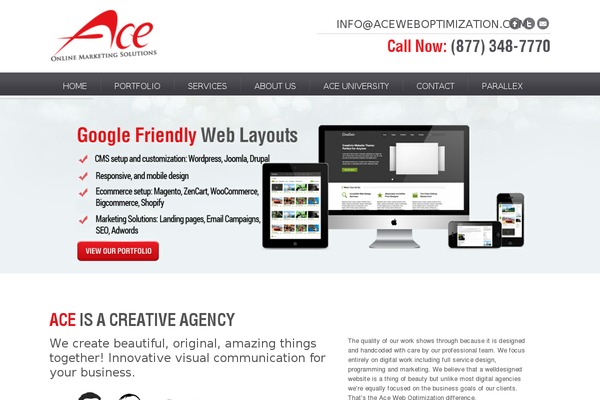 Twenty Thirteen theme site design template sample