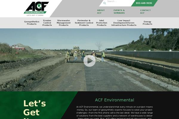 acfenvironmental.com site used Acf2015