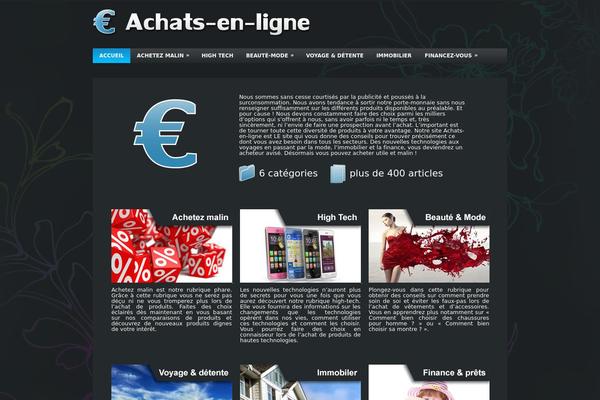 achats-en-ligne.fr site used Inpress Child Theme