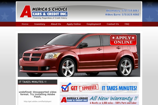 achoicecars.com site used Cardriver