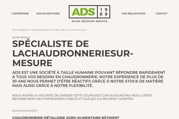 The7 Child theme site design template sample