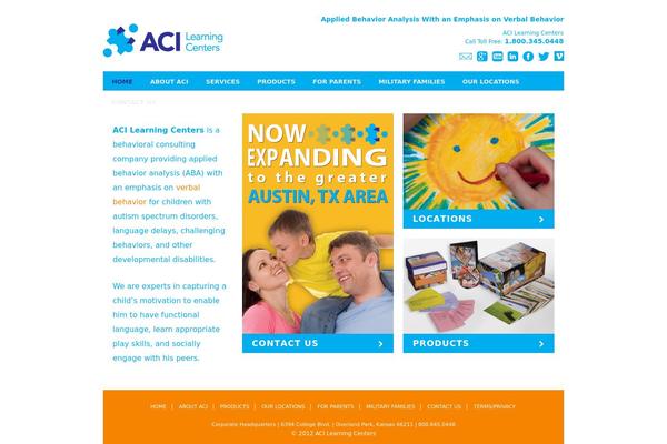 Twenty Eleven theme site design template sample