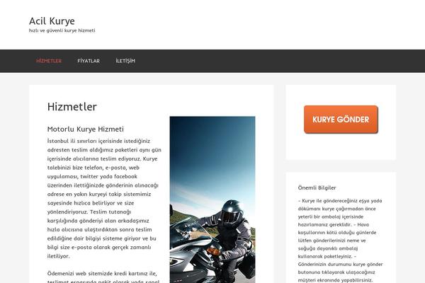 Genesis theme site design template sample
