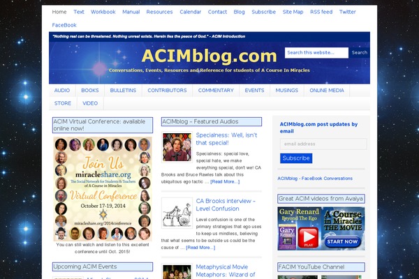 Site using Autoptimize plugin