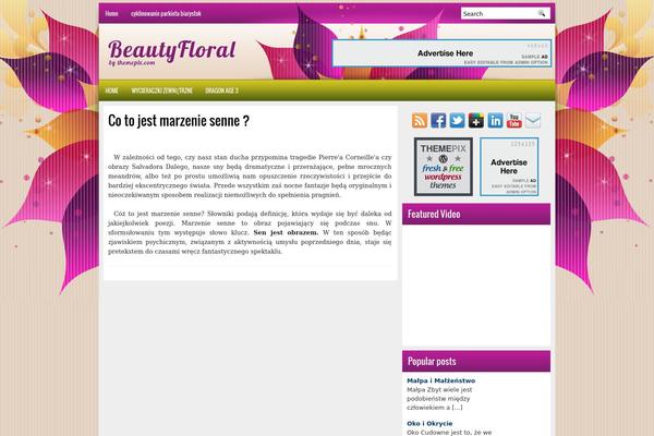 acin.eu site used Beautyfloral