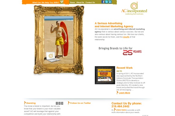 Enfold theme site design template sample