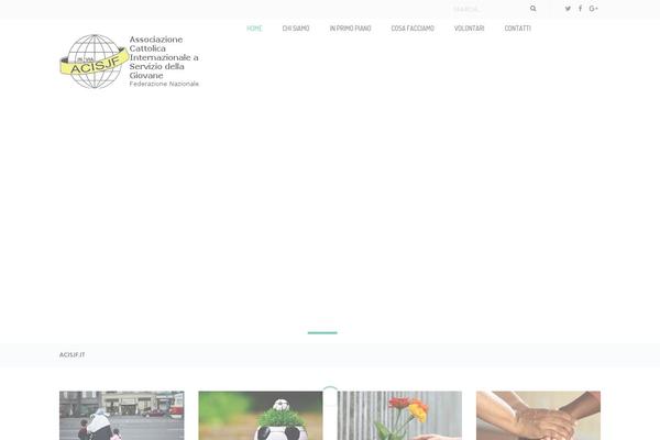 Benevolence theme site design template sample
