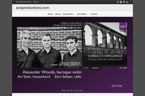 acisproductions.com site used Trine