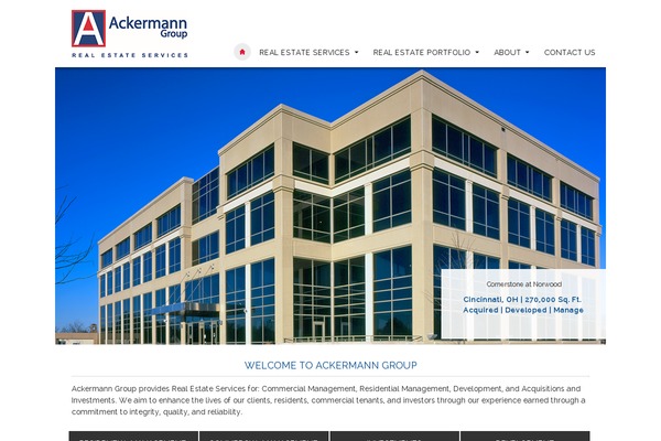 ackermanngroup.com site used Ackermann