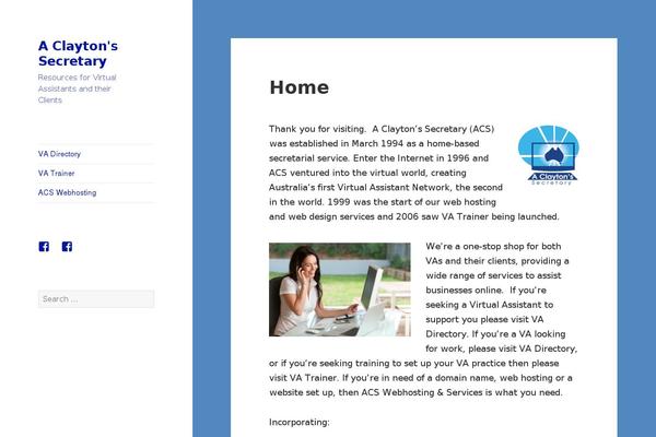 Twenty Fifteen theme site design template sample