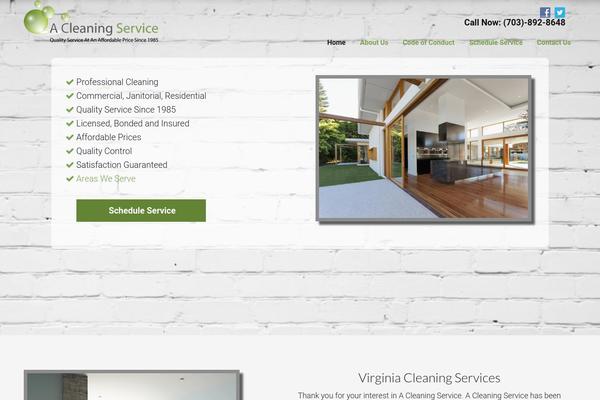 acleaningserviceinc.com site used Acleaning