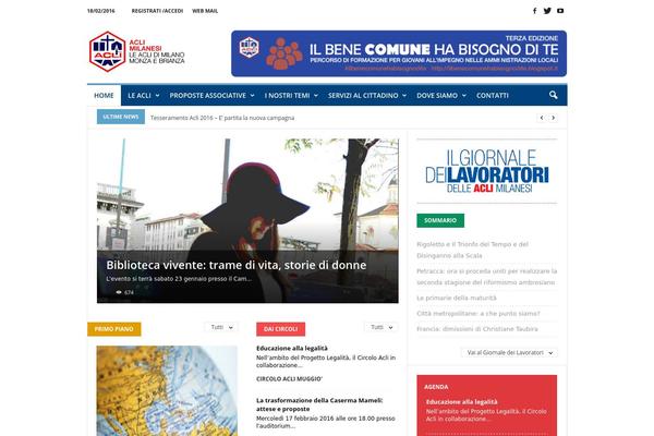 aclimilano.it site used NewsMag