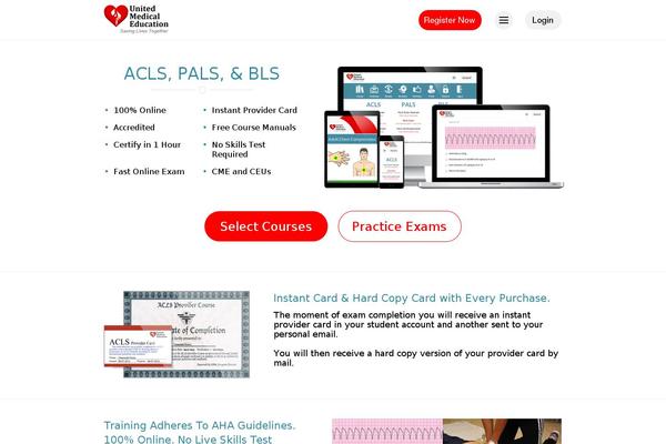 acls-pals-bls.com site used Ume