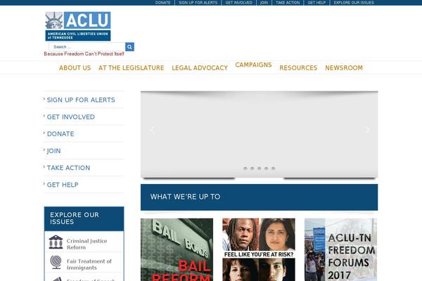 aclu-tn.org site used Aclutn