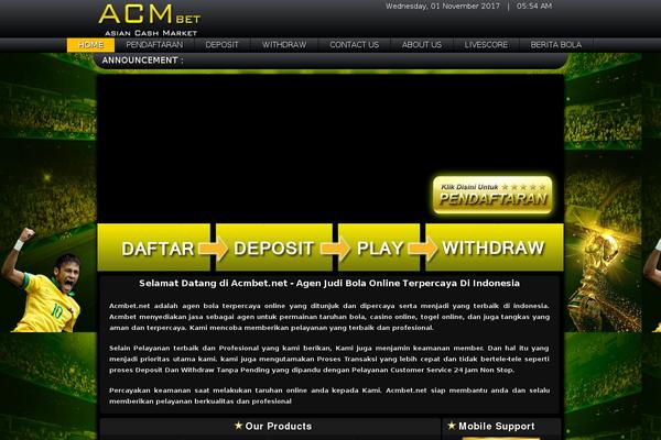 acmbet.net site used Acmbet