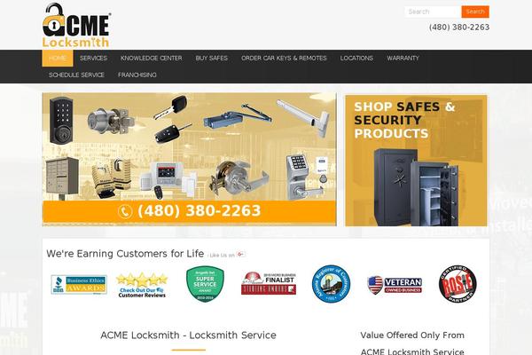 acmelocksmith.com site used Acme