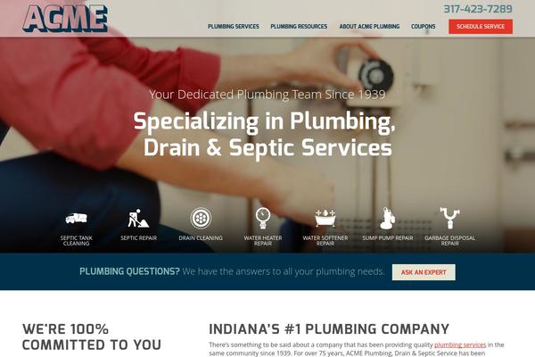 acmeplumbingservice.com site used Acme-plumbing