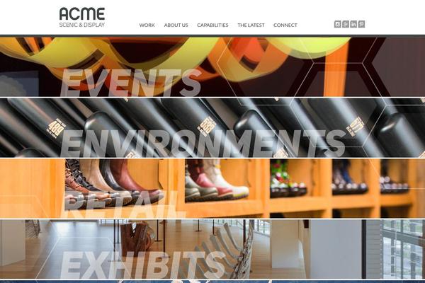 acmescenic.com site used Acme