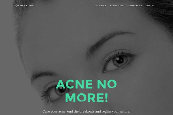 acnepimpless.com site used Acne