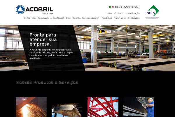acobril.com.br site used Acobril