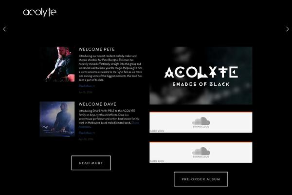 Dark-gritty-evolved theme site design template sample