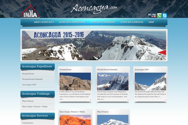 aconcagua.com site used Activaestudio