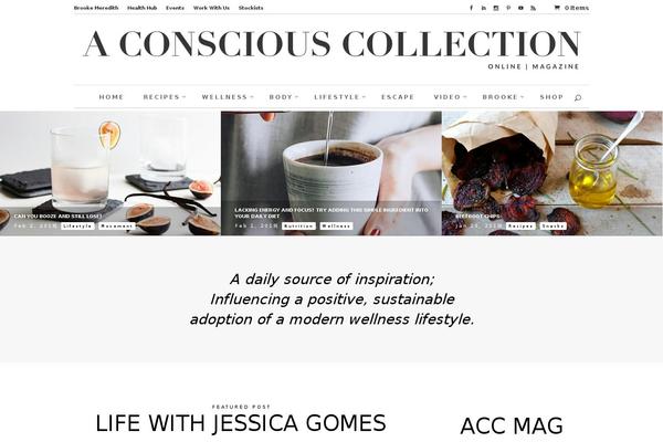 Acc theme site design template sample
